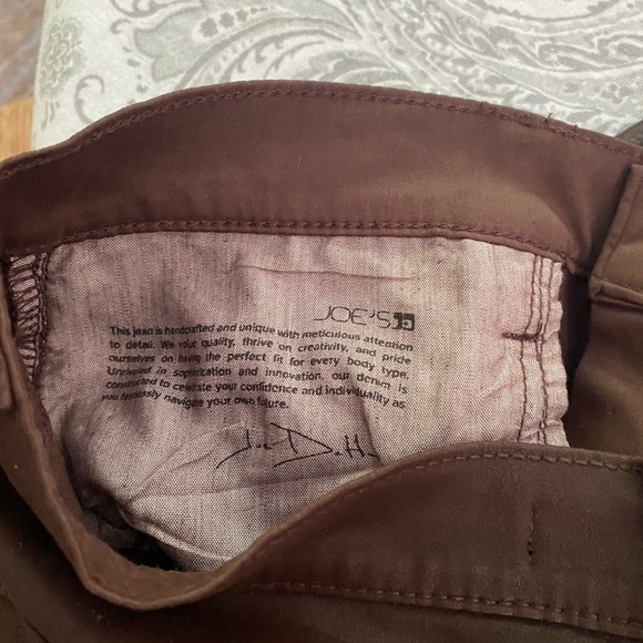 Joe's Jeans The Charlie High Rise Coated Ankle Skinny Jeans in Vineyard size 32 - Picture 6 of 7
